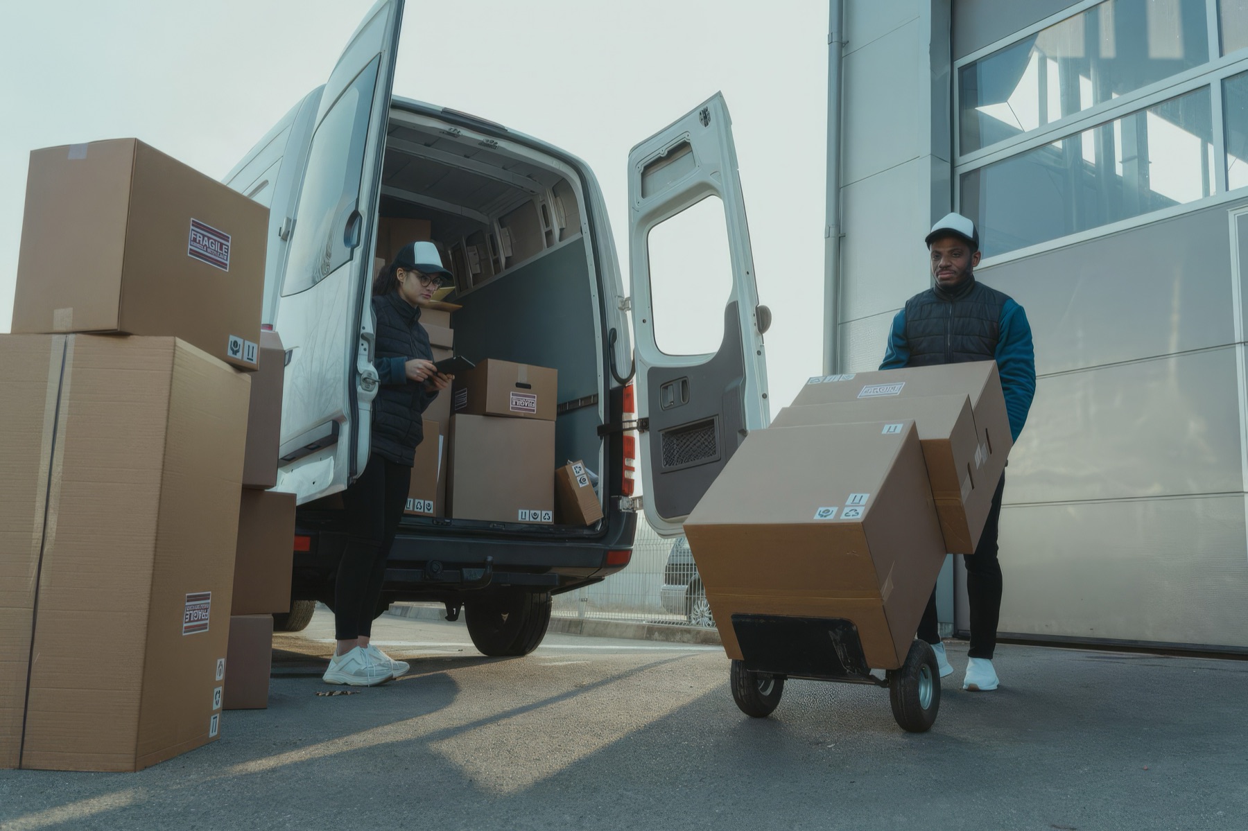 Despacho y carga de productos para distribución