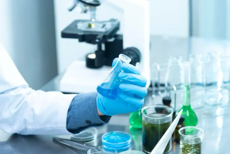 Control de calidad de productos químicos